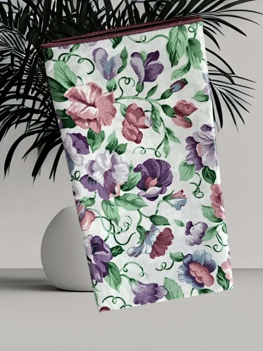 NEW 2 PK LONGABERGER FABRIC NAPKINS SWEET PEA 17